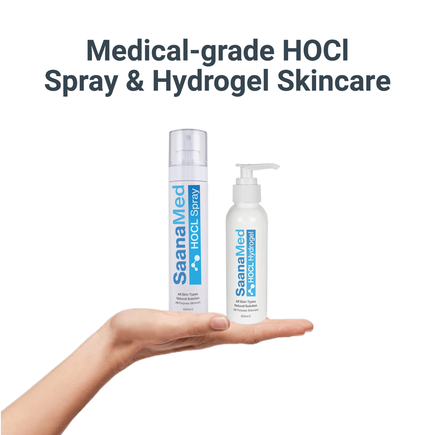 SaanaMed HOCL Spray + Hydrogel Combo
