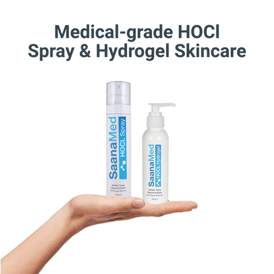 SaanaMed HOCL Spray + Hydrogel Combo