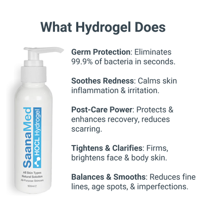SaanaMed HOCL Spray + Hydrogel Combo